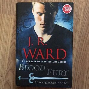 Blood Fury: Black Dagger Legacy by J. R. Ward (hardcover)